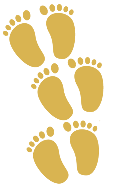 footsteps